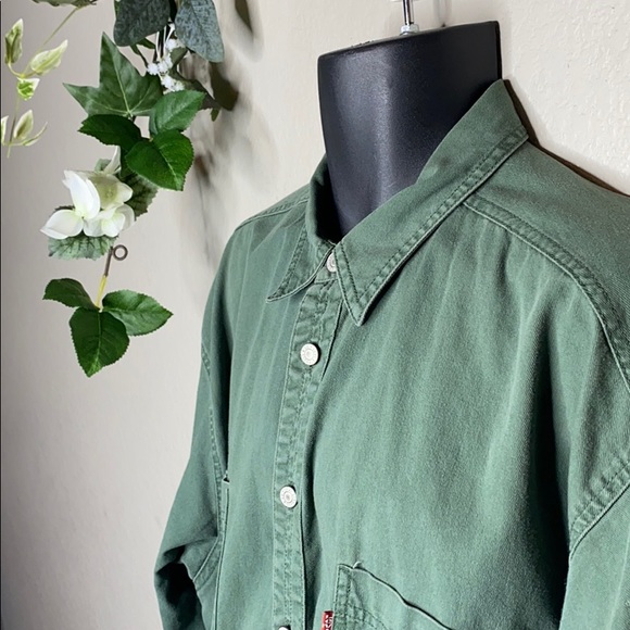 Levi's Other - Levi’s green Vintage style denim shirt